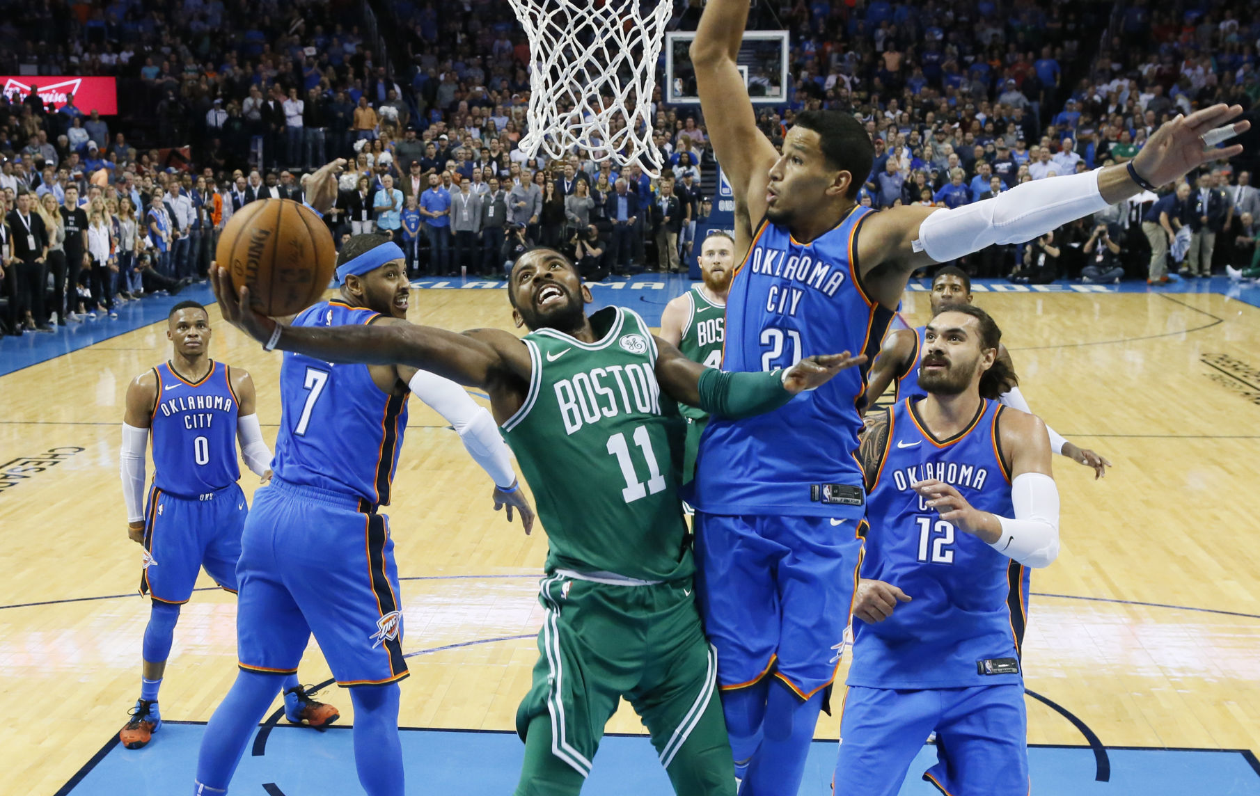 Kyrie Irving, Celtics overcome major 
