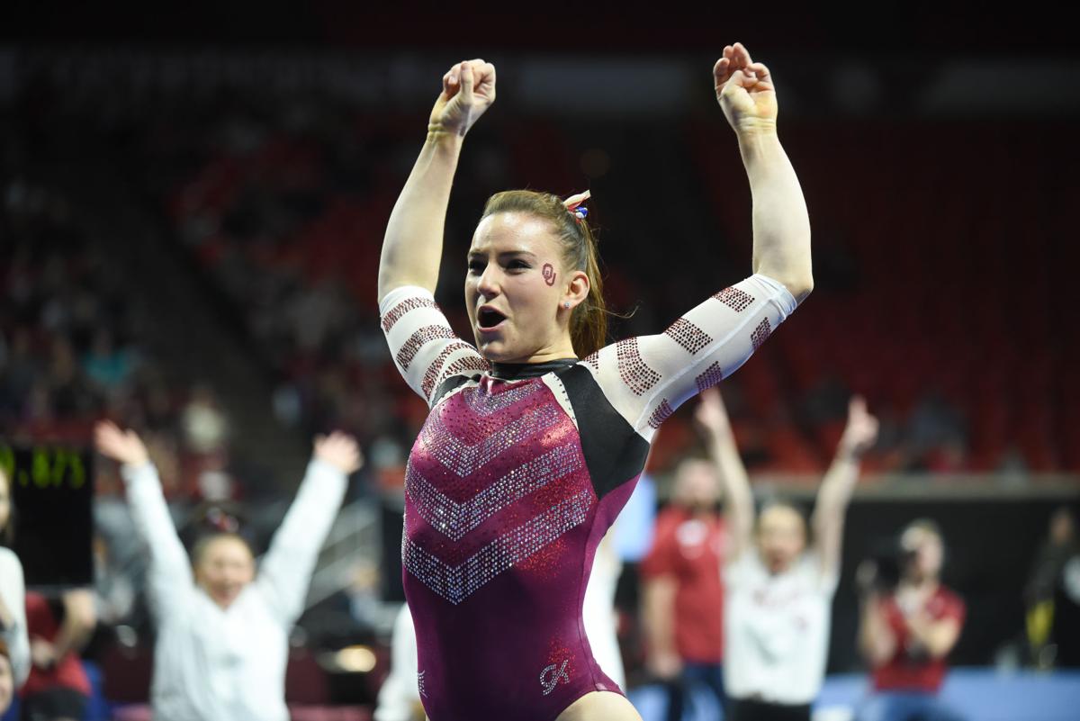 OU gymnastics v Iowa State
