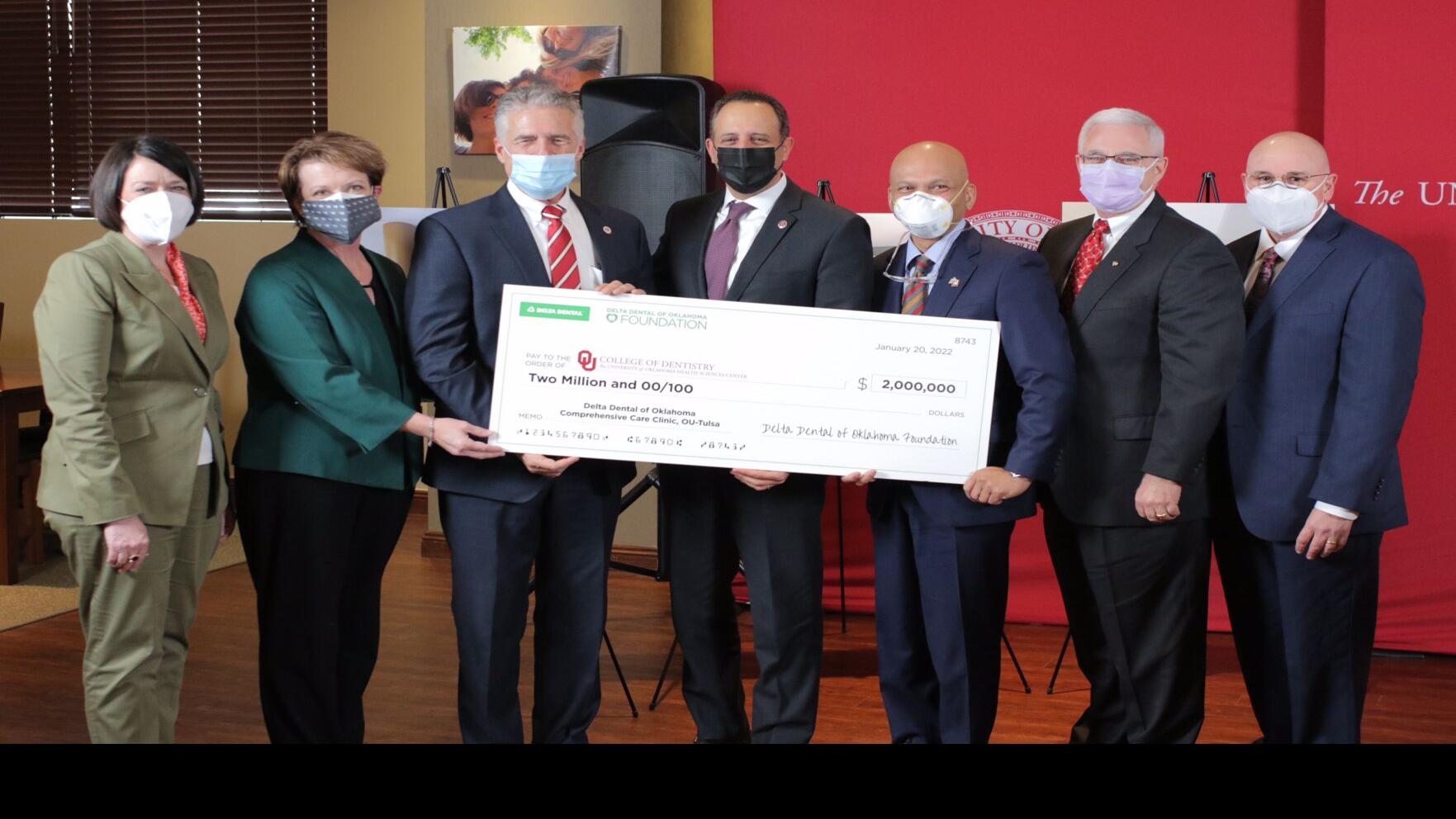 OU receives Delta Dental of Oklahoma gift to fund dental ...