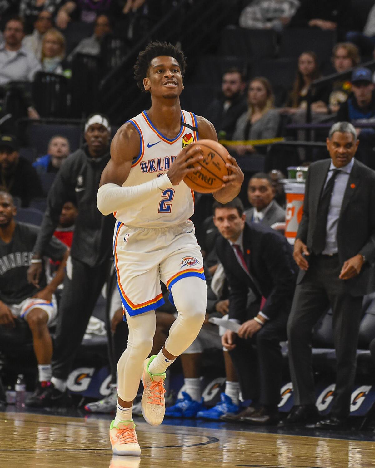 OKC Thunder notepad: Gilgeous-Alexander misses second consecutive game ...