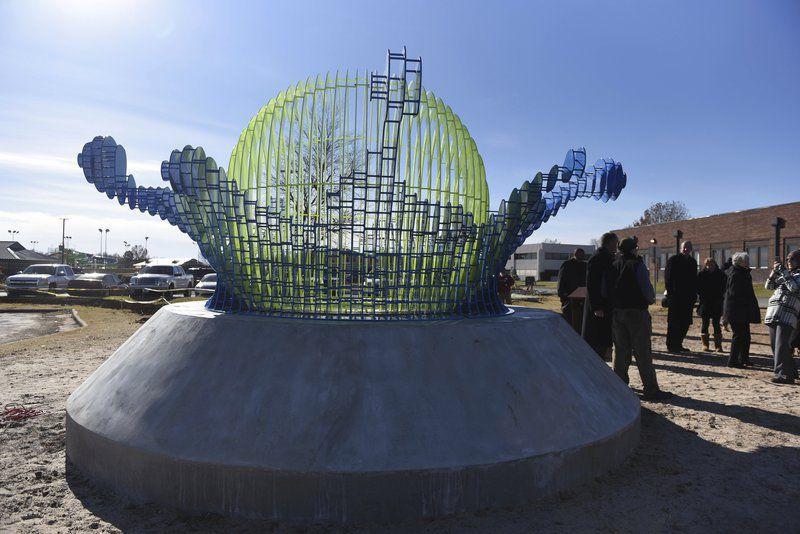 First Norman Forward Art Project Unveiled At Westwood Local News Normantranscript Com