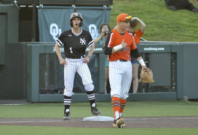 High school baseball Norman North runrules Norman High 91 in five