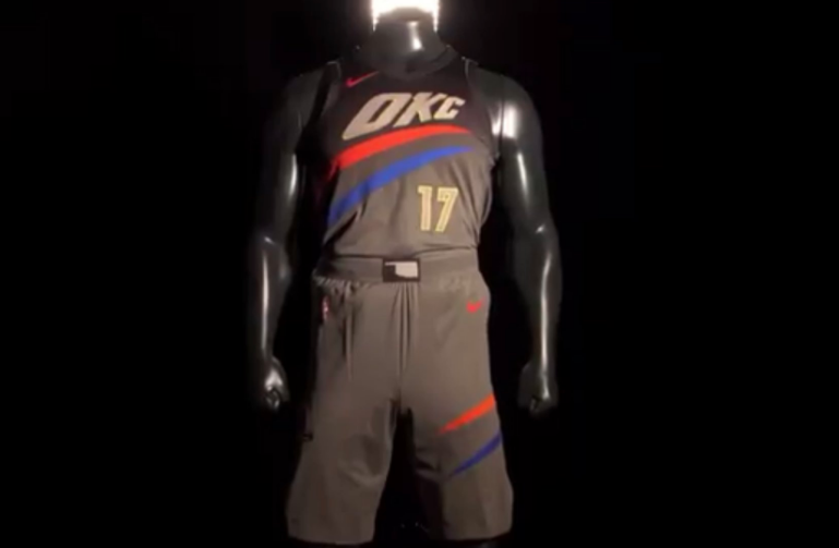 okc basketball jersey 2018