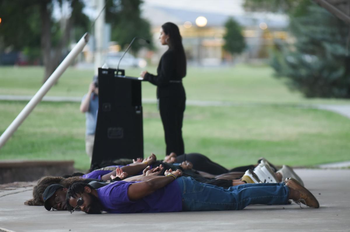 George Floyd Vigil