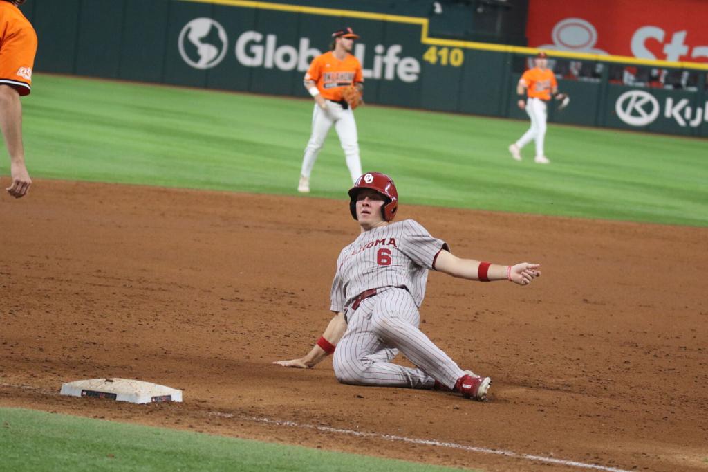 OU baseball: Sooners knock off No. 6 Oklahoma State 7-6 with walk