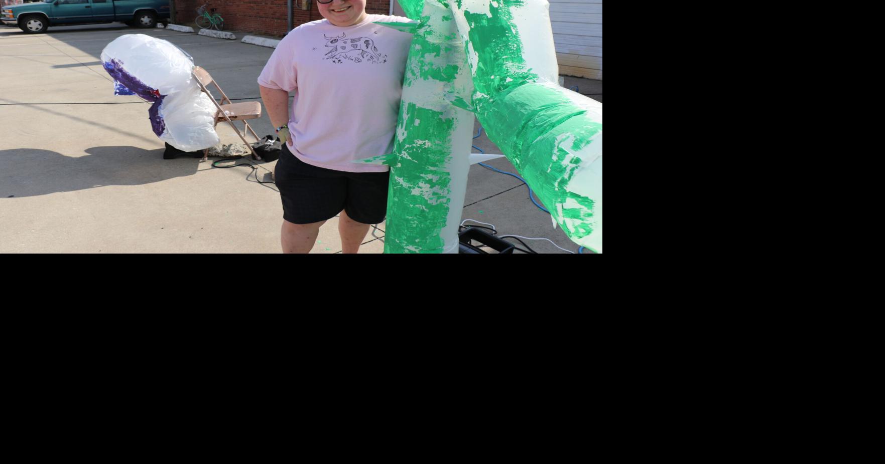 OU art student benefits from steeping in a creative family