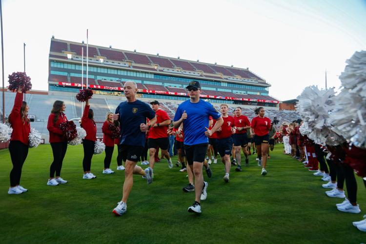 PHOTOS: OU's Naval ROTC kicks off annual Run to Dallas | Gallery ...
