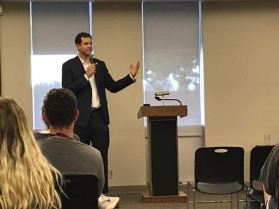 Regent Stone speaks to President's Community Scholars about travel | Education ...