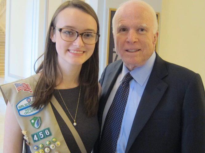 Girl Scout member organizes group to play taps at veterans' funerals | News | normantranscript.com
