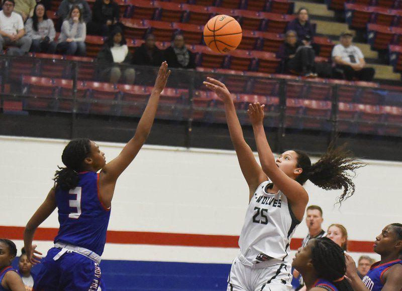 High School Girls Basketball North S Jessika Evans Moore S