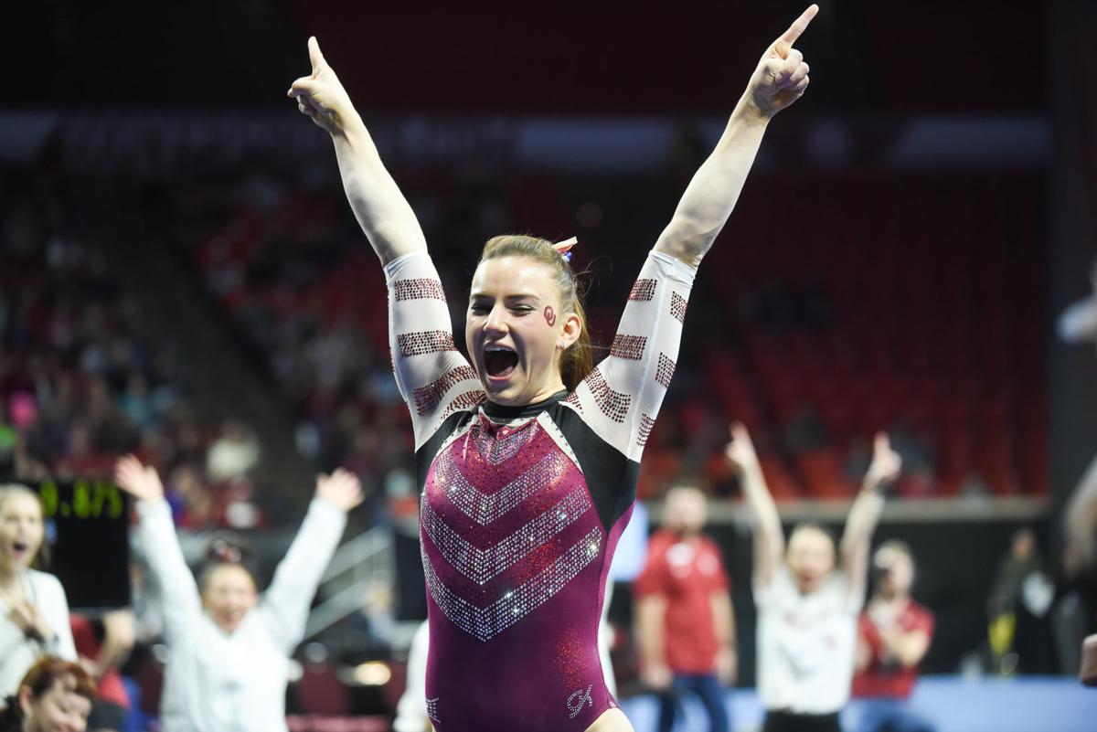 OU gymnastics v Iowa State