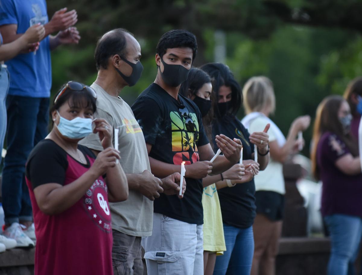 George Floyd Vigil