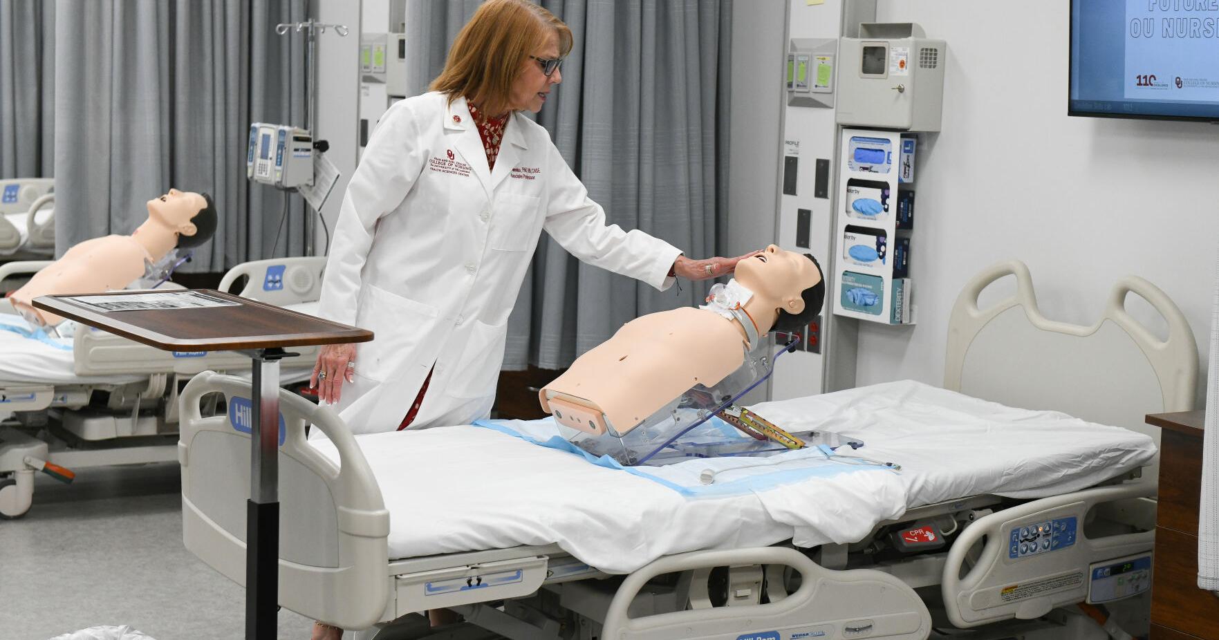 OU opens new simulation lab at College of Nursing building - Vimarsana News