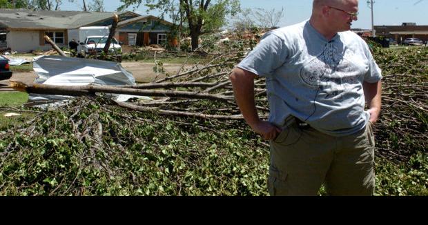 Cleveland County deputy's home damaged in tornado Tuesday