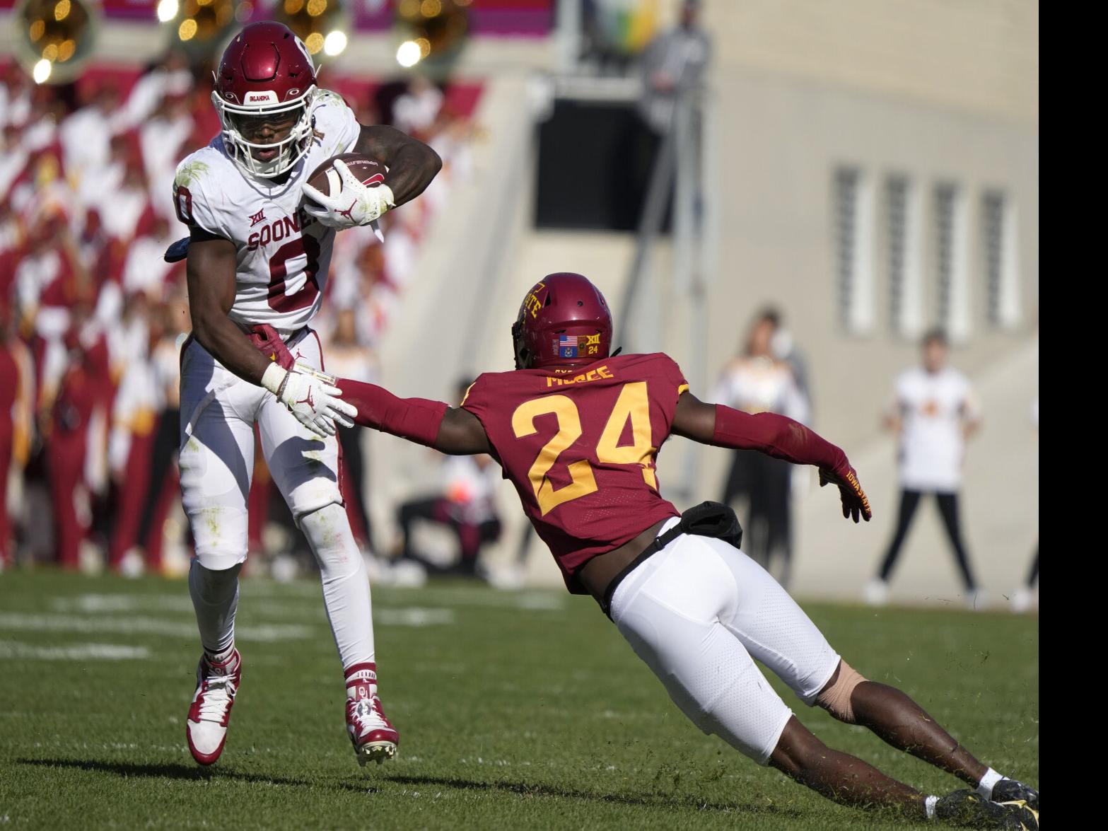 OU football: Special teams lead the way for Sooners in win over Iowa State  | Sports | normantranscript.com
