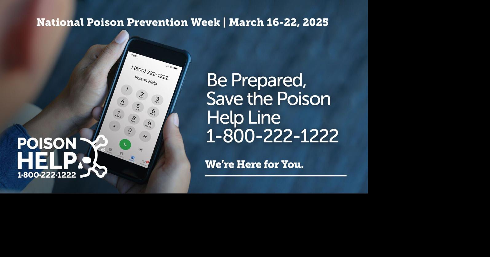 Oklahoma Poison Center gives tips during annual prevention week | News ...