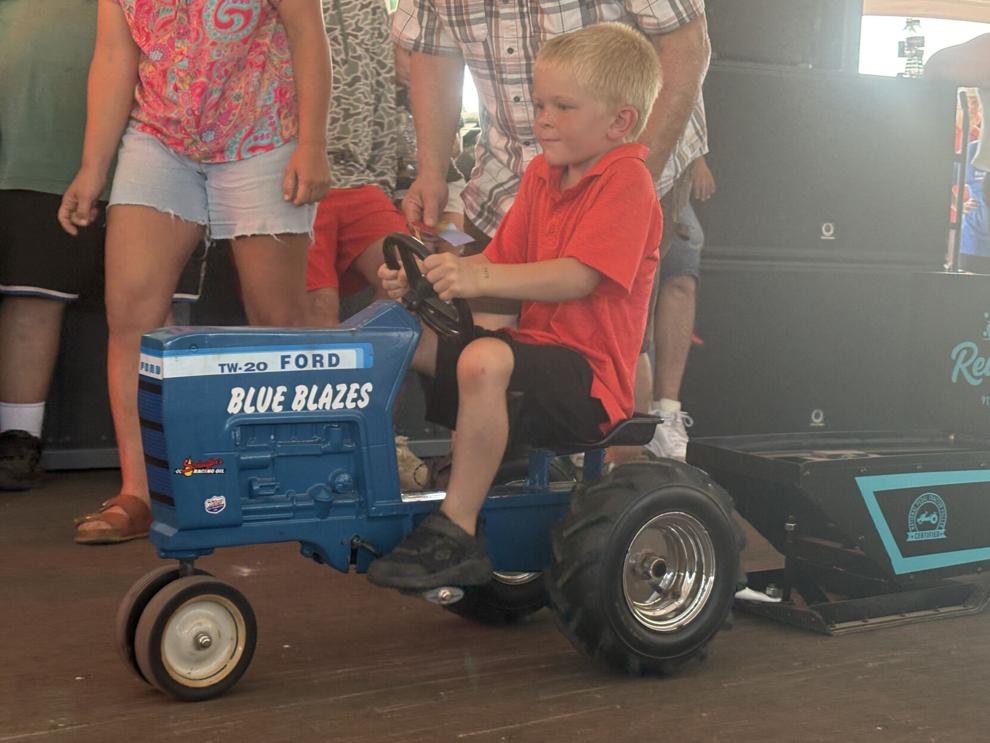 State Kiddie Pedal Pull showcases young contestants