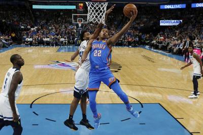 Okc Thunder Notepad Ferguson S Ailing Hip Burton S Suspension