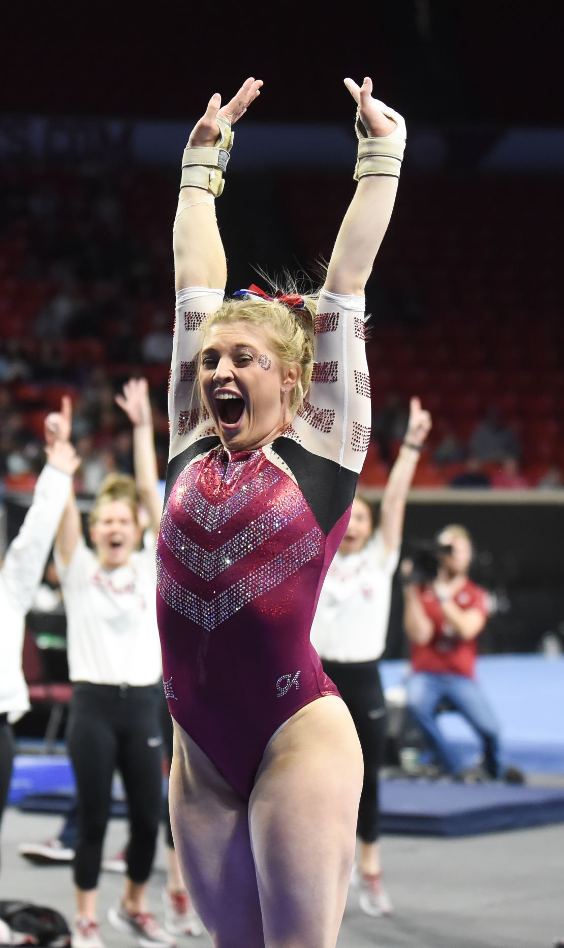 OU Women's Gymnastics vs Iowa State | Gallery | normantranscript.com