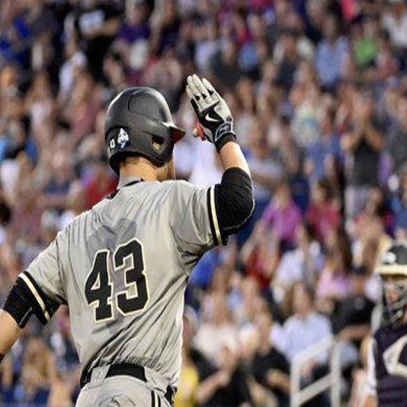 Vanderbilt's Dansby Swanson, No. 1 draft pick, is 0-for-Omaha