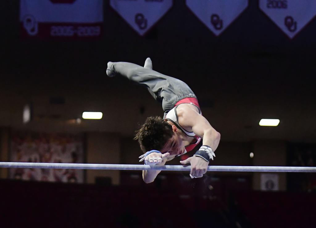 OU men's gymnastics: While Stanford reigns, Sooners surge in ...