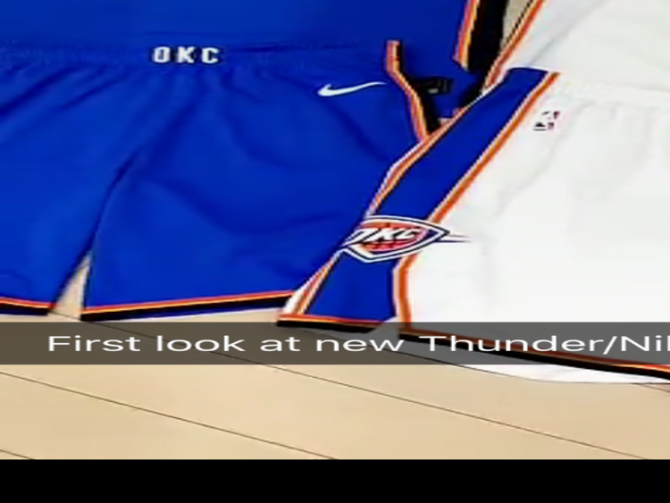 Thunder Unveils New Uniform in Partnership with Oklahoma City