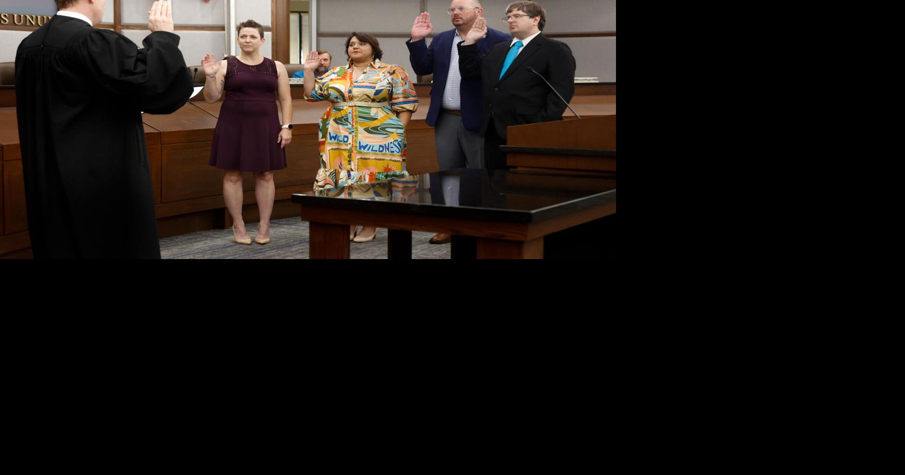 Norman City Council swears in new, returning members