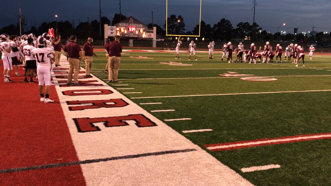 Ada At Ardmore Football Friday Sept 4 Region Normantranscript Com