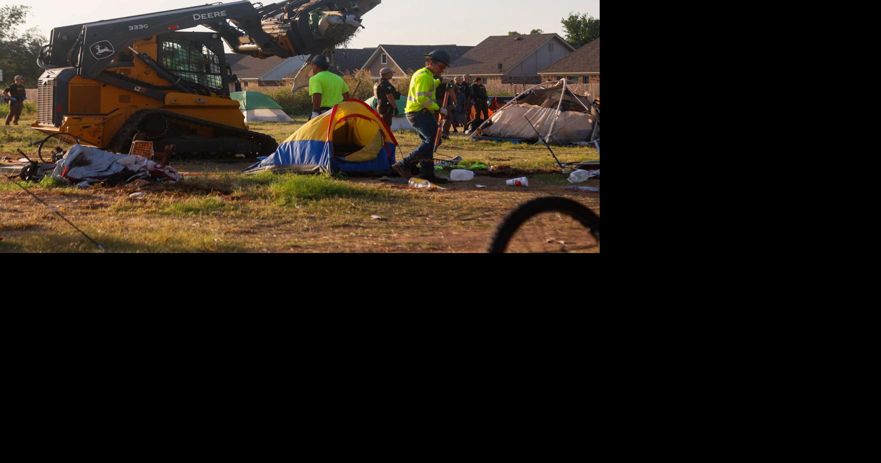Oklahoma Highway Patrol, again, clears Norman homeless encampment ...