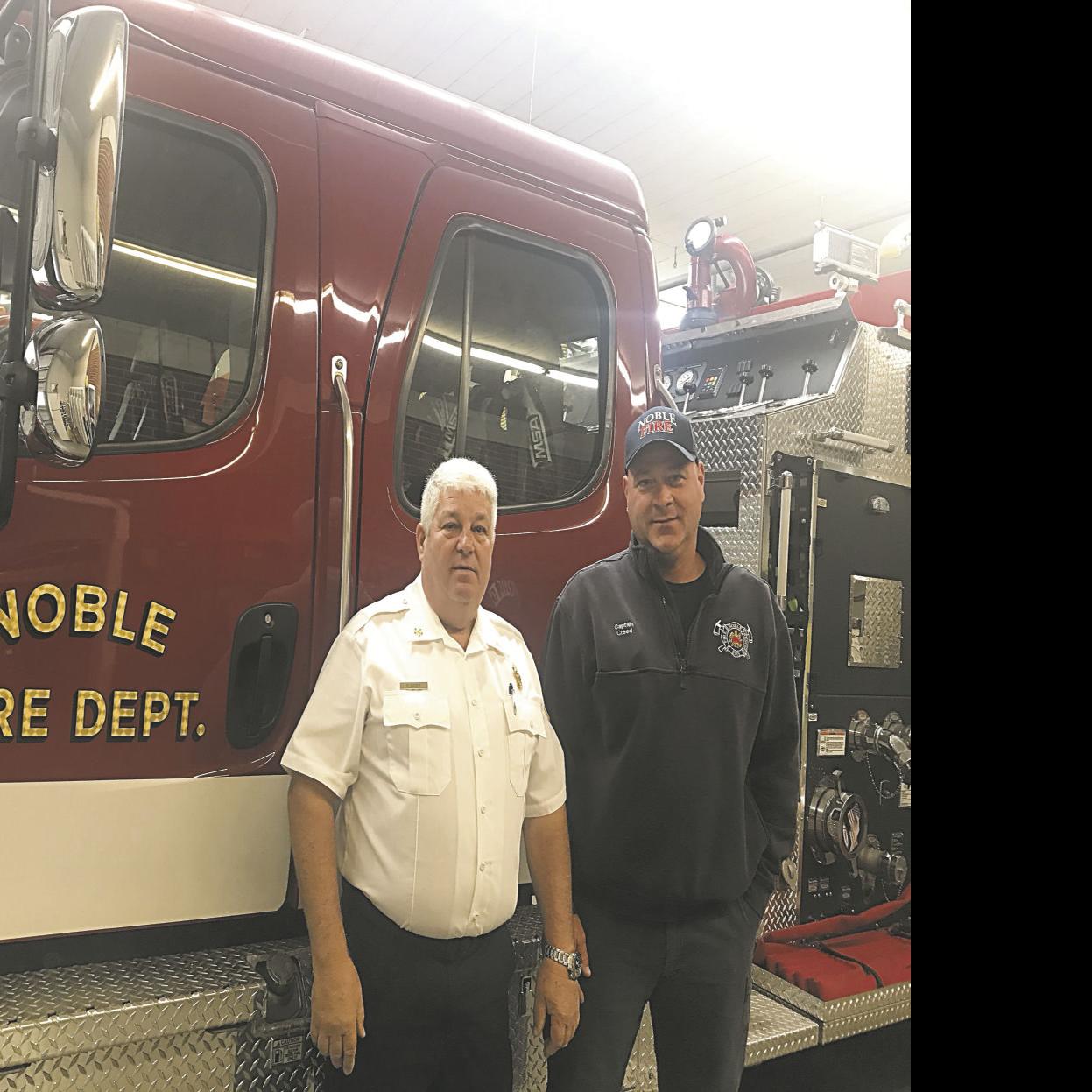 Noble Fire Department promotes two | | normantranscript.com