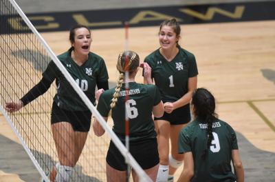 Prep volleyball: T-Wolves fight back in third set to sweep ...
