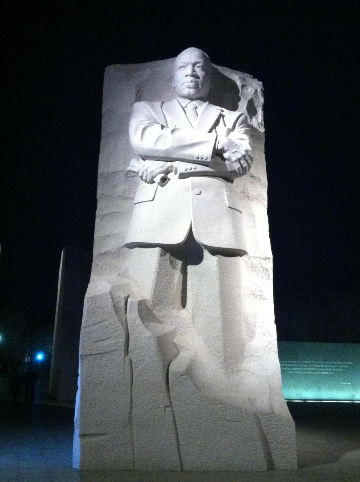 Dr. King's statue