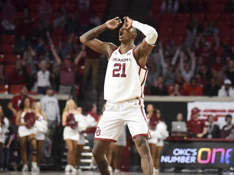 OU men's basketball Oklahoma stuns No. 13 West Virginia for season's