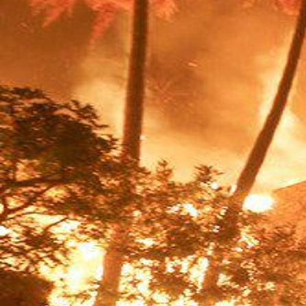California Fire Burns Mobile Homes Malibu Mansions Nation World