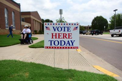 election church normantranscript voting voters catholic vote joseph walk tuesday june st into