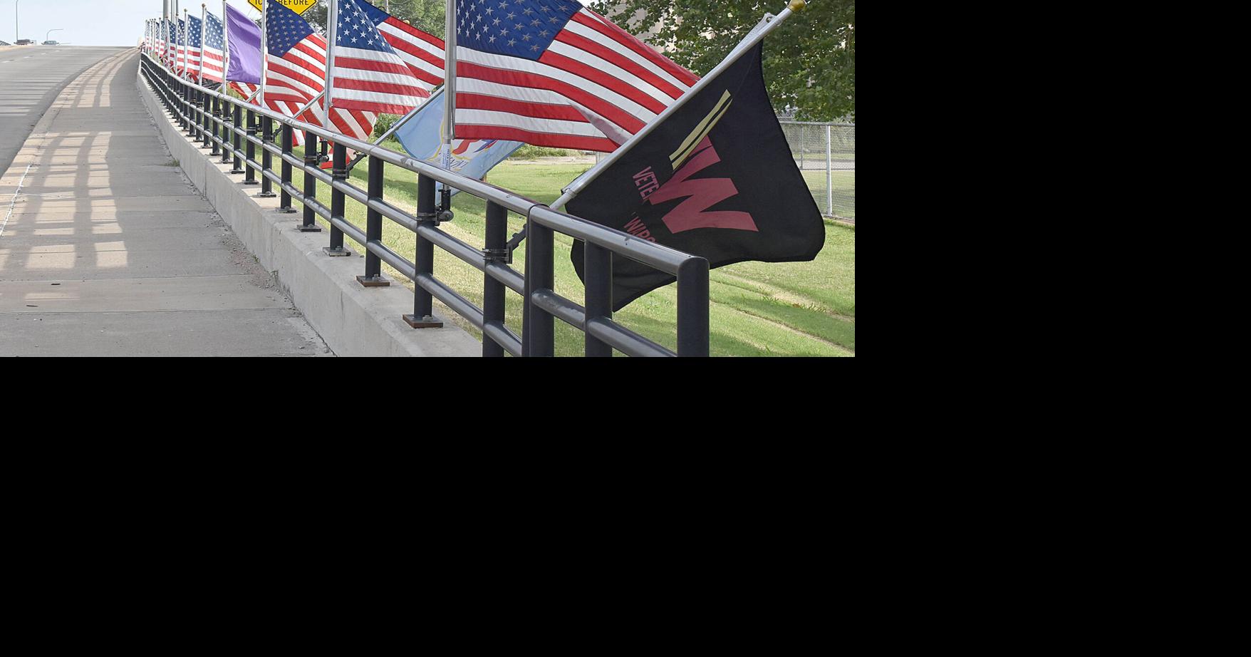 Overpass designated as Purple Heart Memorial Bridge