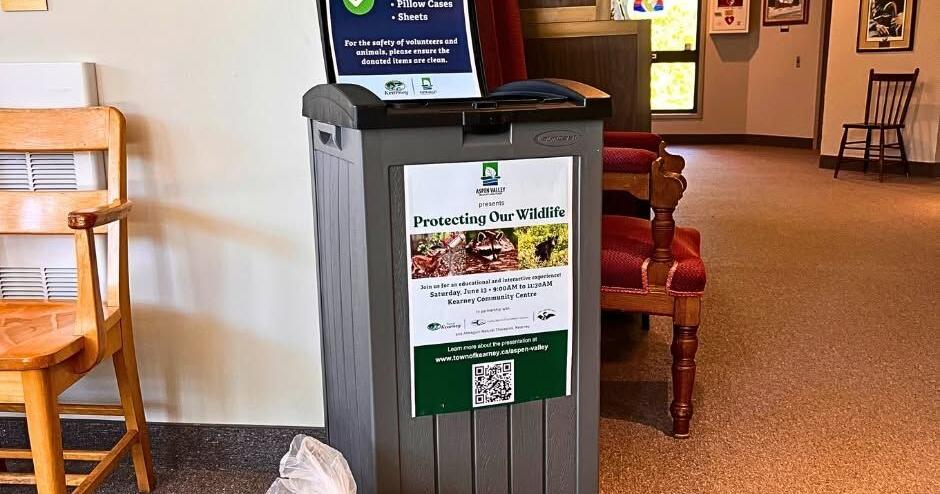 WHAT'S GOING ON HERE? Is the Kearney Community Centre accepting laundry?