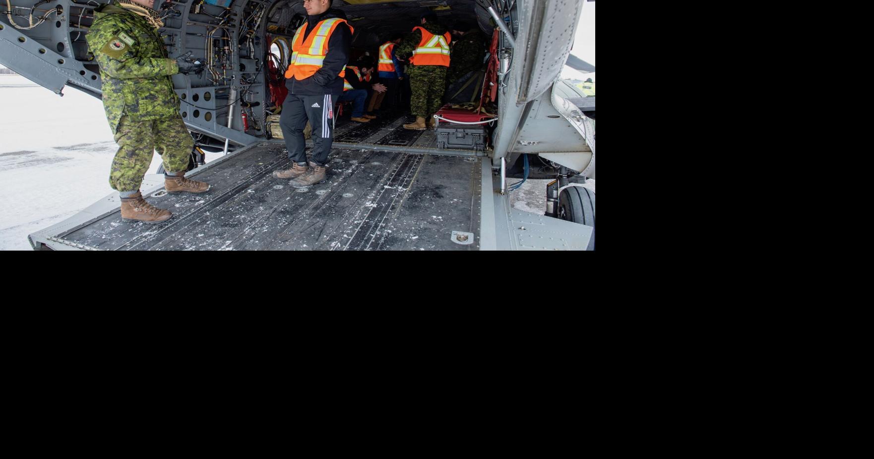 Royal Canadian Air Force visits Canadore College Aviation Campus in