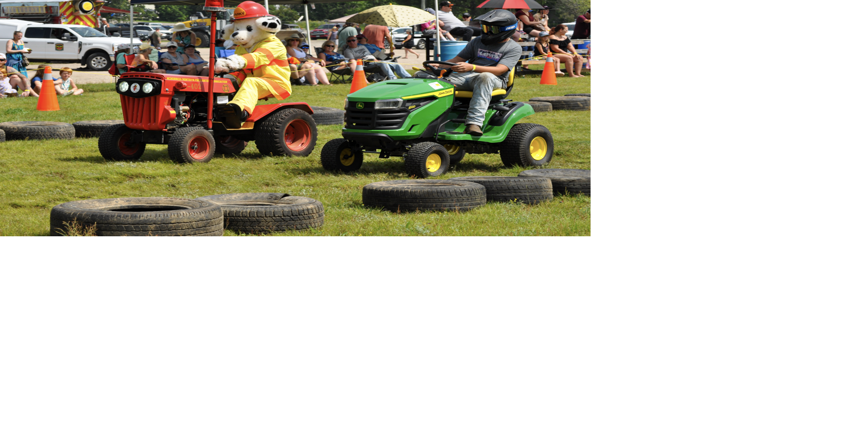 Ever been to a lawn tractor race? Sprucedale’s wild tradition is catching on