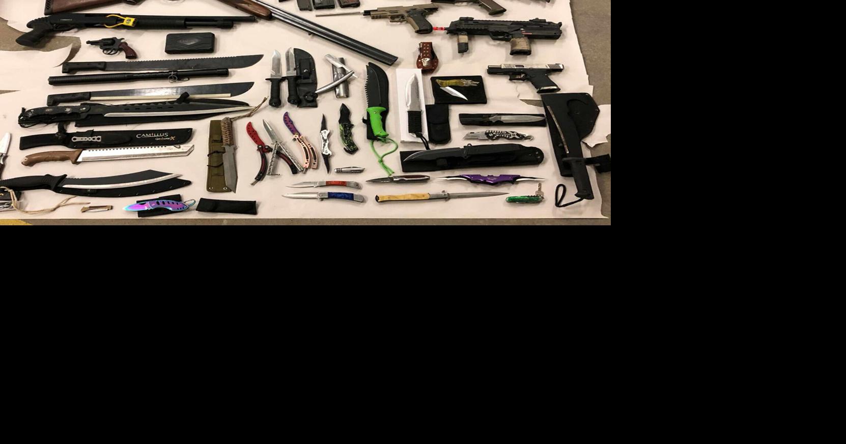 Illegal weapons seized, two arrested in North Bay traffic stop