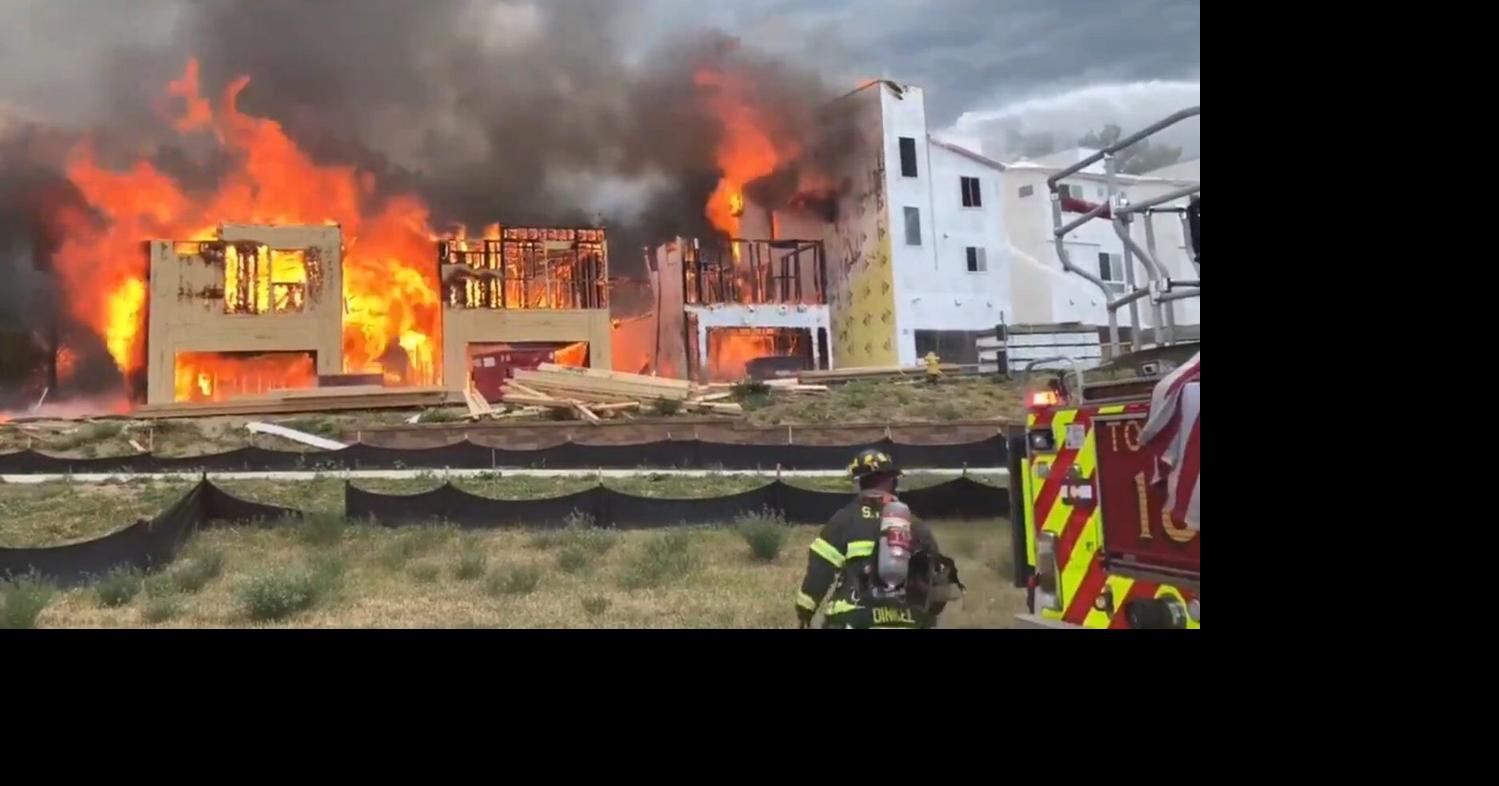 Fire engulfs homes under construction in Highlands Ranch | Archives ...