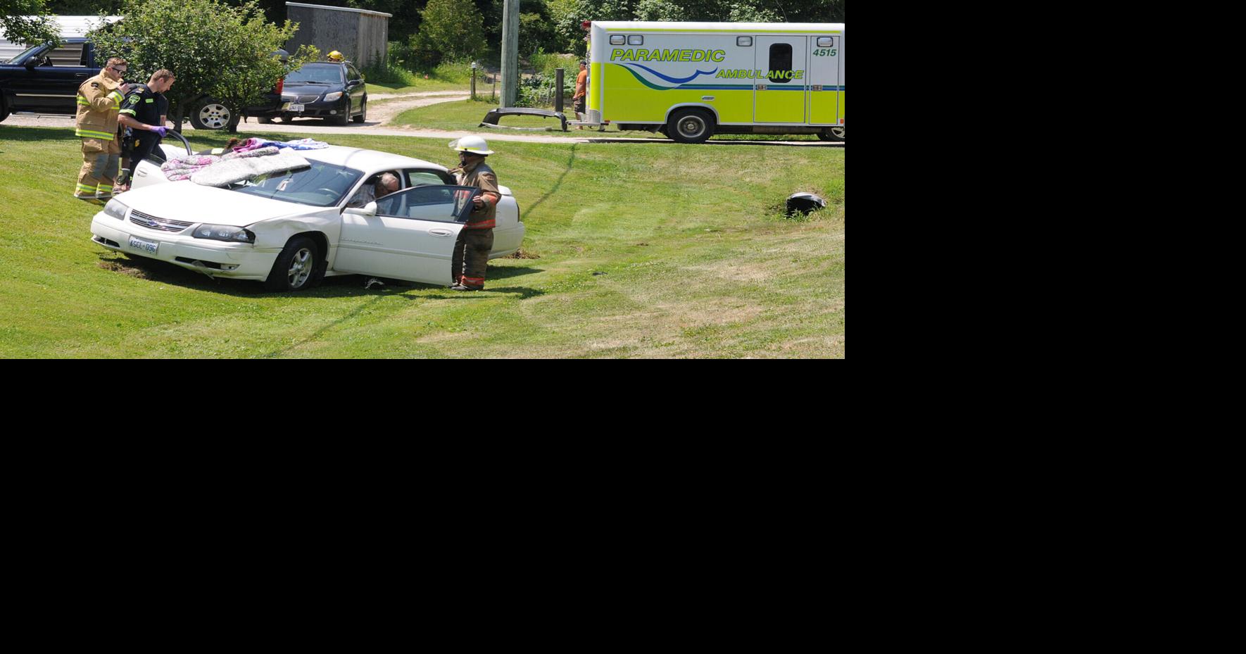 Woman transported to hospital after Grafton crash