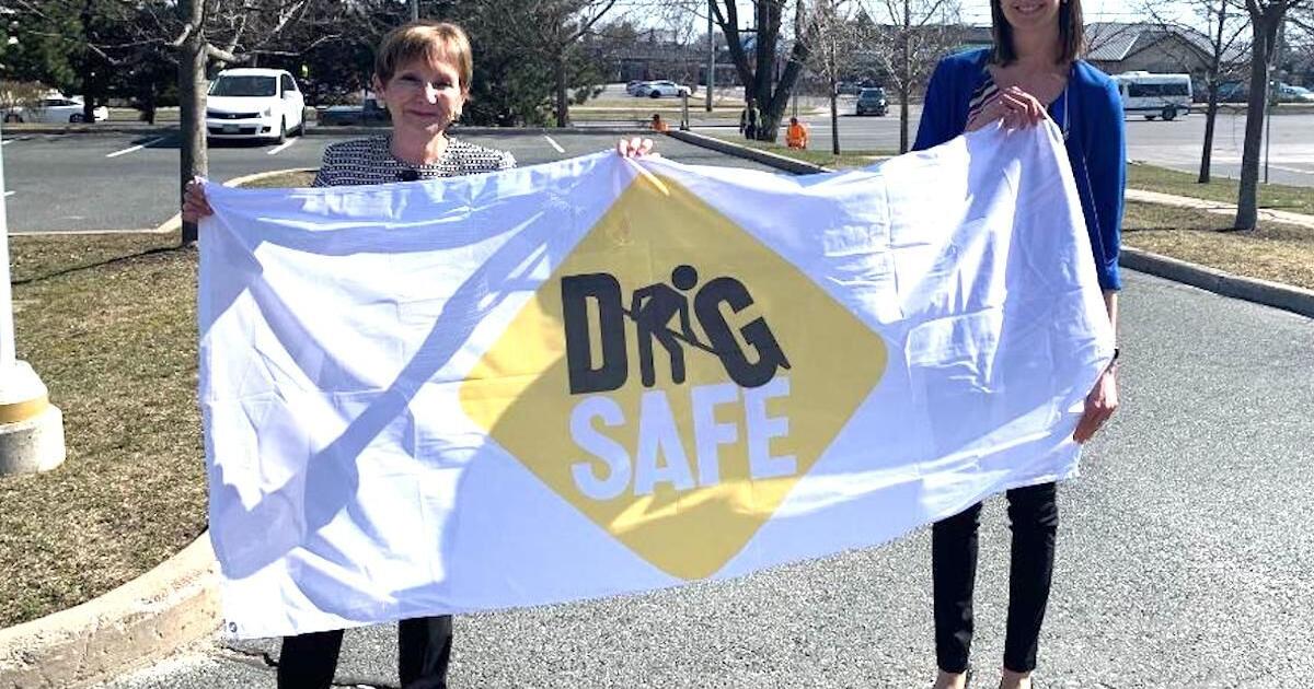 Northumberland County raises ‘Dig Safe’ flag