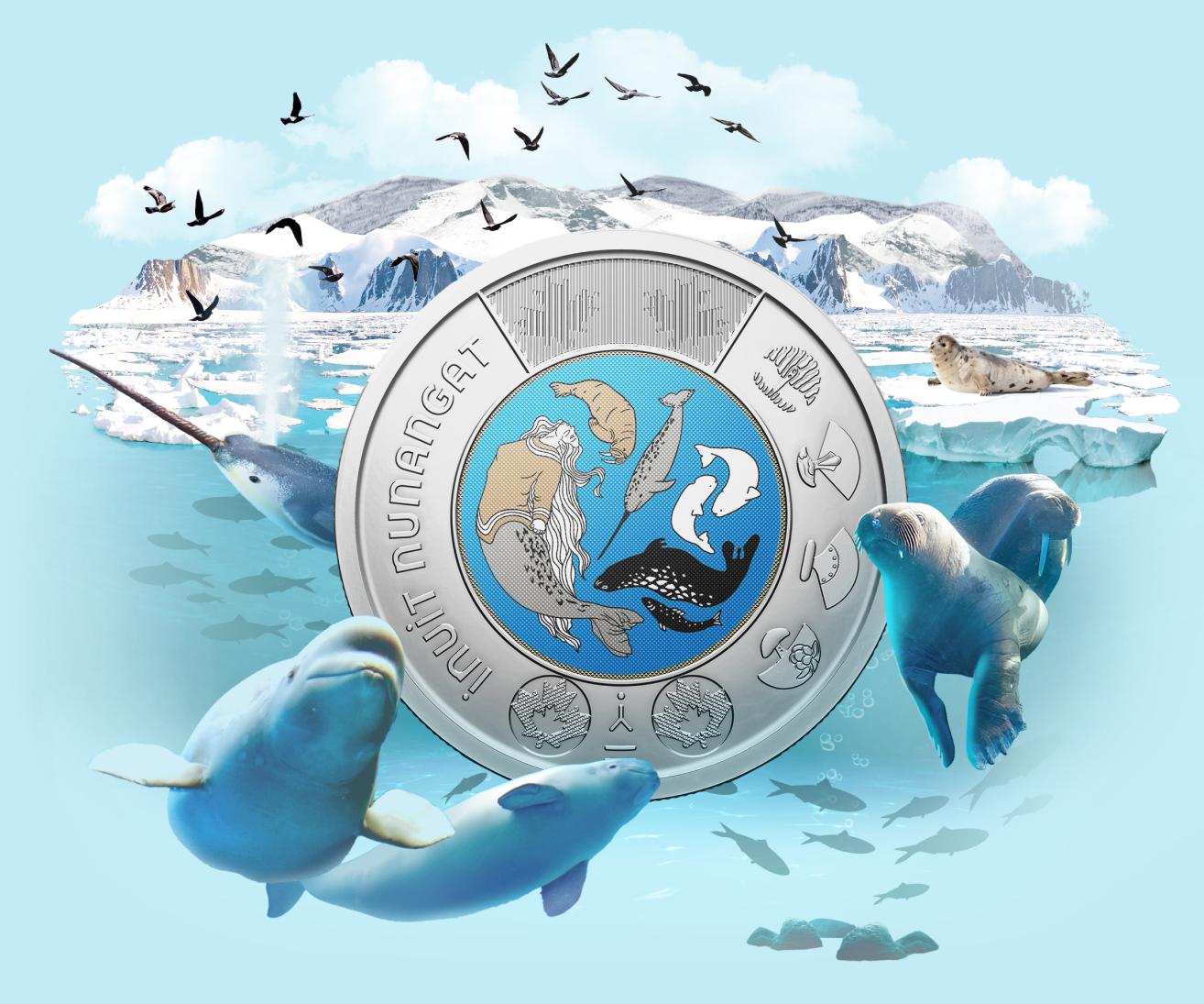 Canadian Mint Launches Inuit Nunangat $2 Coin