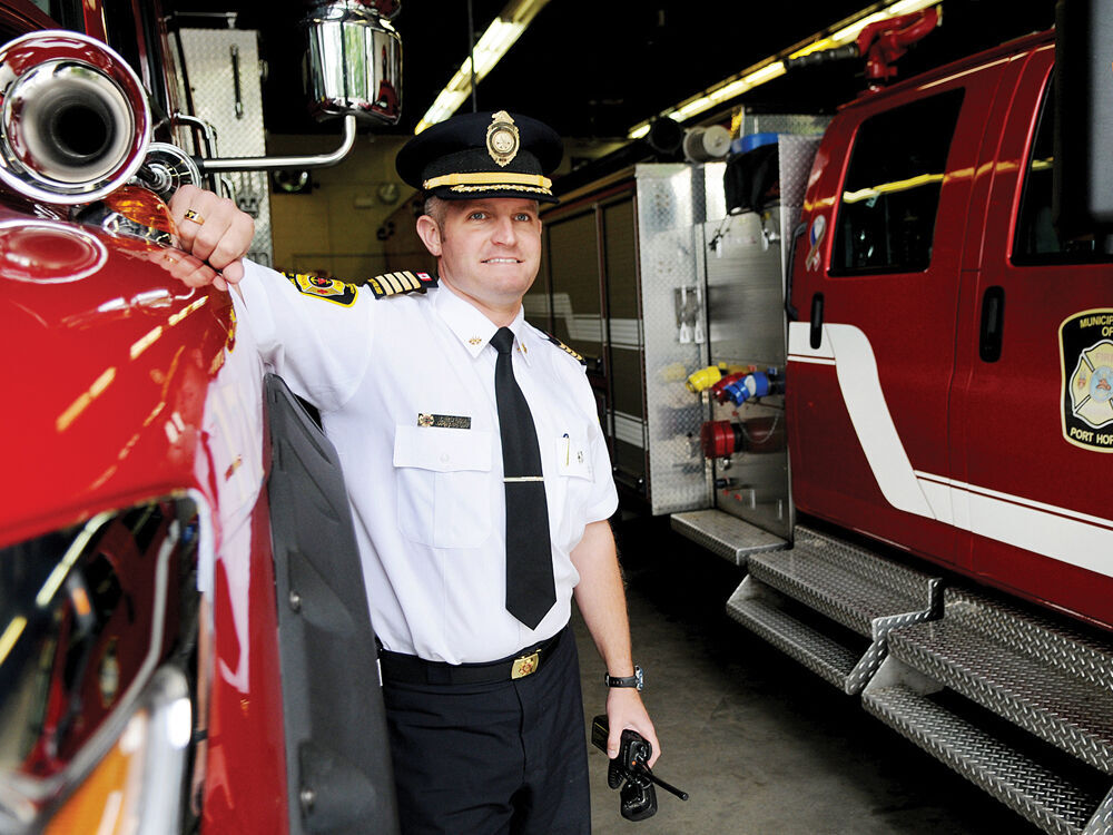 Port Hope Deputy Chief Ryan Edgar named firefighter of the year