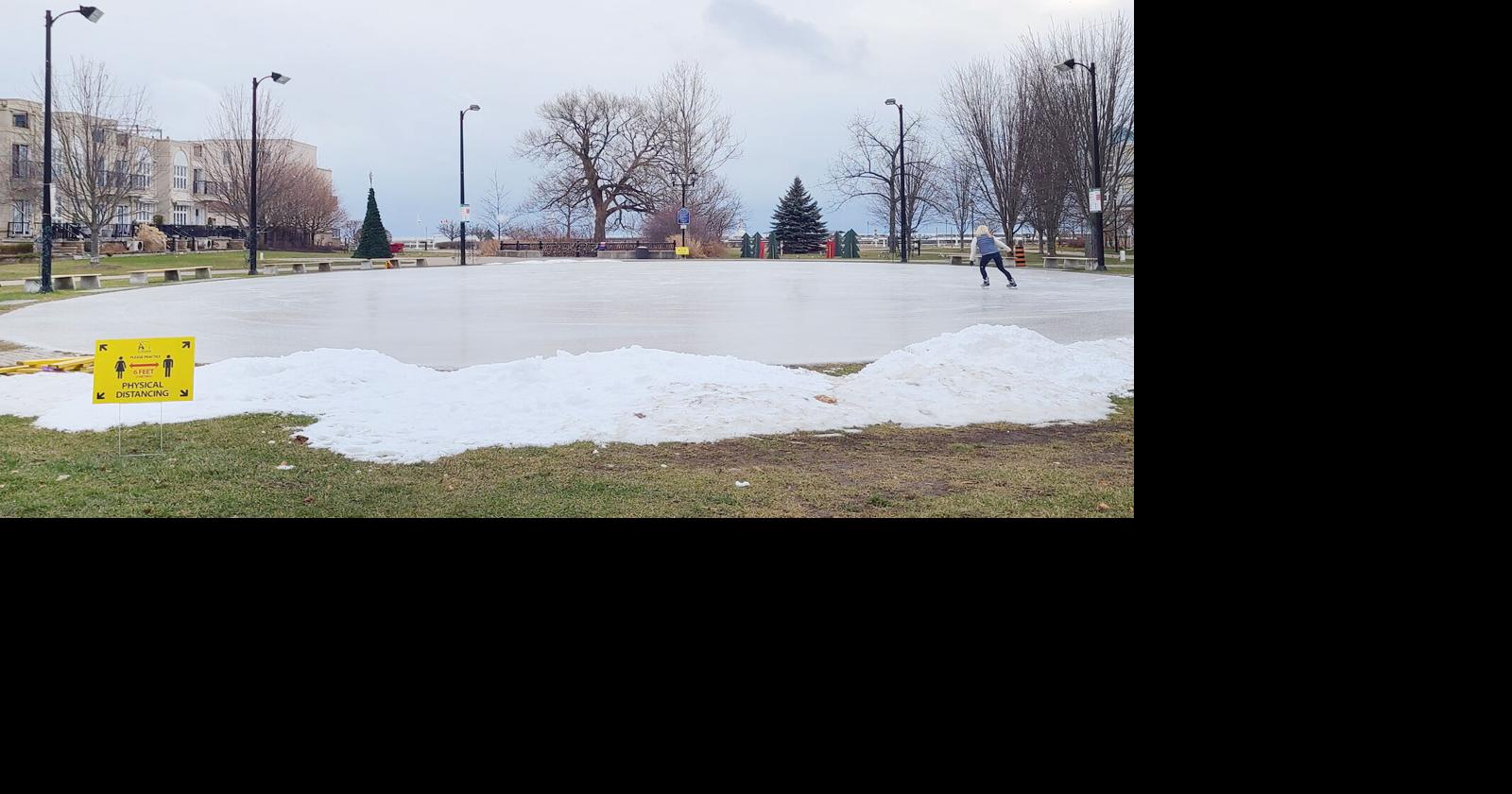 Cobourg’s outdoor skating rink is open