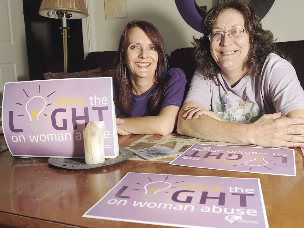 Northumberland women shine a light on violence
