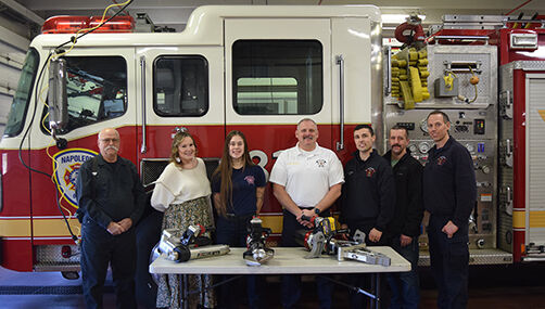 Napoleon FD receives battery-powered extrication equipment | News ...