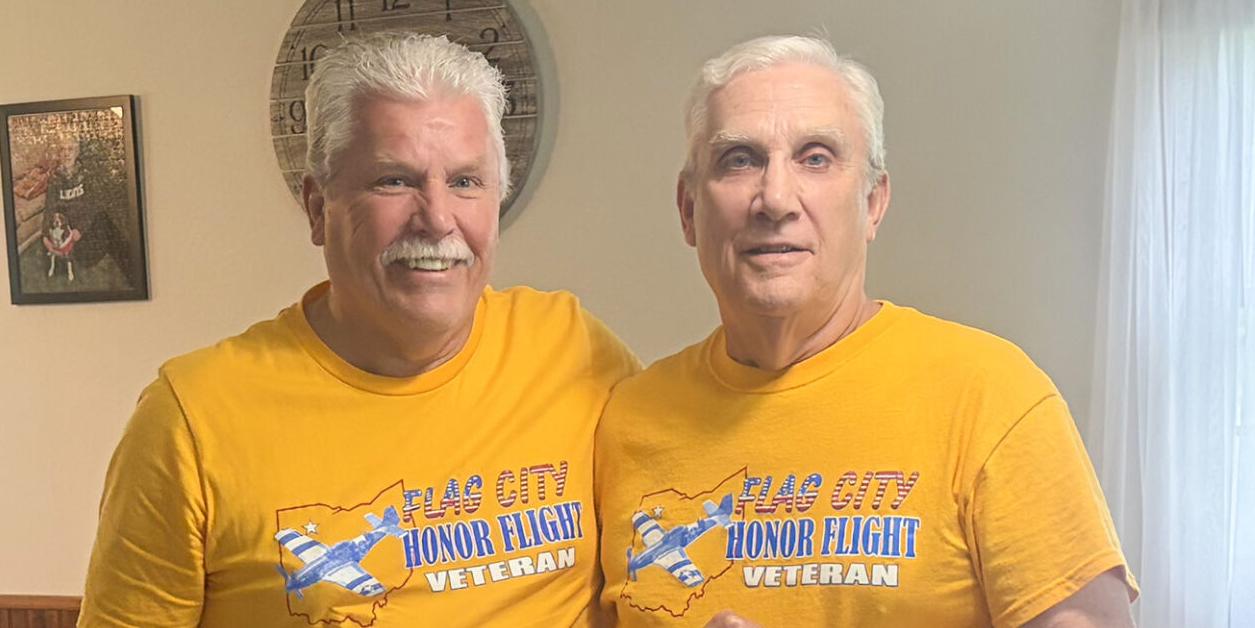 Croninger brothers travel together on Flag City Honor Flight