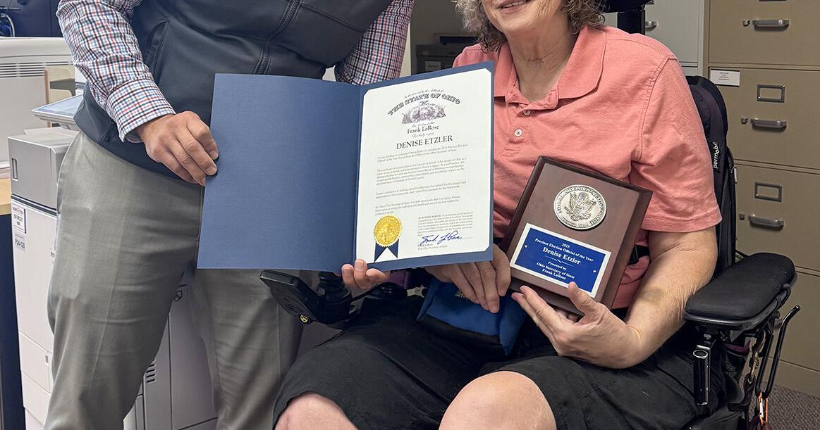 Napoleon woman wins state poll worker award